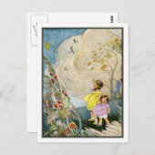 ルースM. Hallock著ヴィンテージ凧の飛行 ポストカード (正面/裏面)