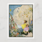 ルースM. Hallock著ヴィンテージ凧の飛行 ポストカード (正面)