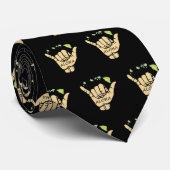 ルーズつる釈迦ハワイアンをテーマにしたネクタイ ネクタイ (ロール)