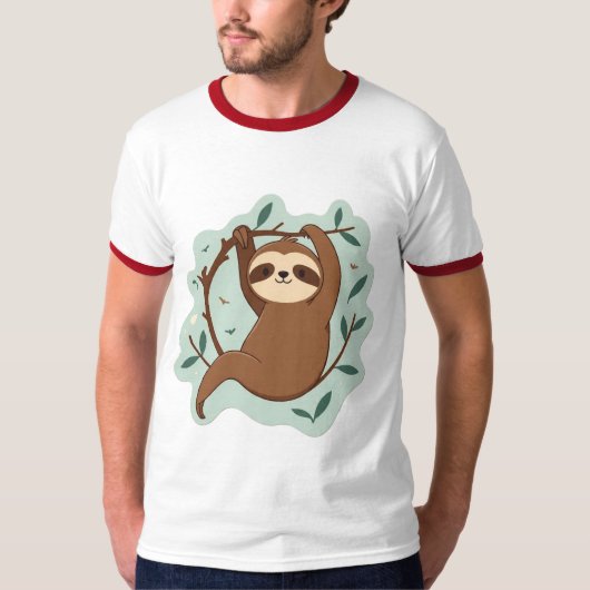 ルーズつる – チルスロッスビベス Tシャツ (正面)
