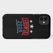 ルーズなLebowski風 政治選挙 投票 2024 Case-Mate iPhoneケース (裏面(横))