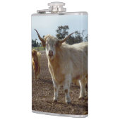 ルーズの牛：ハイランド牛の小麦ホイスト フラスク (左)