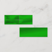 ルーズスクエアタイル縦断カード スキニー名刺 (正面/裏面)