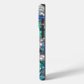 ルーズターコイズとブルージェムストーン Case-Mate iPhoneケース (裏面 / 左)