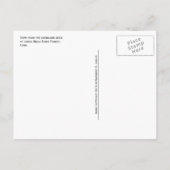 ルーズヒルズ州フォレストオーバービューアイオワ ポストカード (裏面)