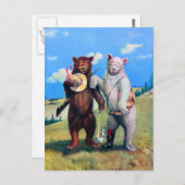 ルーズベルトがアメリカ西部で目立つ ポストカード (正面/裏面)