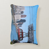 ルーズベルトの島の市街電車の枕 アクセントクッション (裏面(縦))