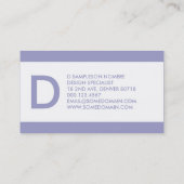 ルーズベルトの成功の引用文 名刺 (裏面)