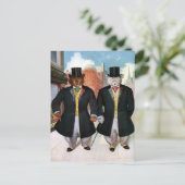 ルーズベルトはニューヨークの町を支配している ポストカード (スタンド正面)