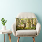 ルーズベルトエルク |ワシントン州オリンピック国立公園 ランバークッション (椅子)