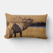 ルーズベルトエールエルクワイオミング ランバークッション (正面)