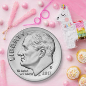 ルーズベルトディム紙プレート ペーパープレート (パーティー)