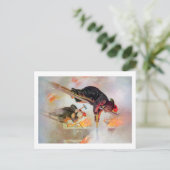 ルーズベルトベア消防士 ポストカード (スタンド正面)