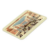 ルーズベルトホテルニューオーリンズLAヴィンテージ マグネット (左側)