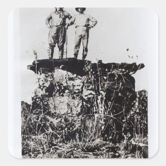 ルーズベルト大佐とロンドン大佐のナヴァイト スクエアシール (正面)