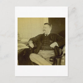 ルーズベルト大統領ホワイトハウスの彼の机で ポストカード