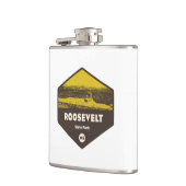 ルーズベルト州パークミシシッピ フラスク (左)