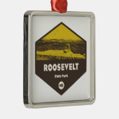 ルーズベルト州パークミシシッピ メタルオーナメント (右)