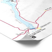 ルーズベルト湖国立保養地区 ポスター (角)