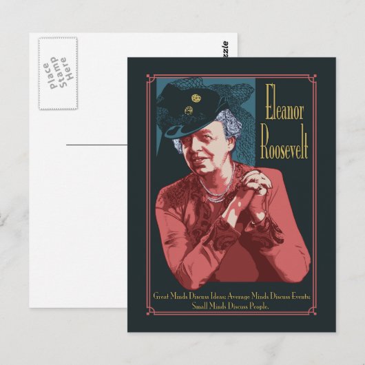 ルーズベルト ポストカード (正面/裏面)