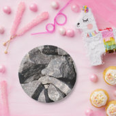 ルーズラフ花崗岩ロック紙プレート ペーパープレート (パーティー)