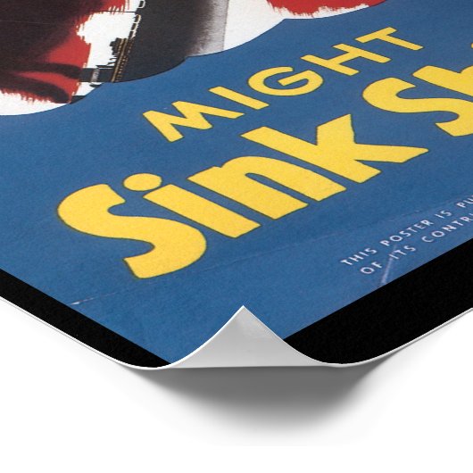 ルーズリップが世界大戦を沈む2 ポスター (角)