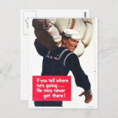 ルーズリップ1 ポストカード (正面/裏面)