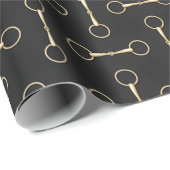 ルーズリングや輪スネッフルビットエクエストリアン（大規模） ラッピングペーパー (ロールコーナー)