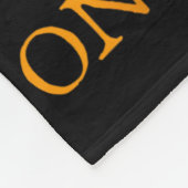 ルーズ不気味ハロウィーンホンク魔女デのガチョウ フリースブランケット (角)