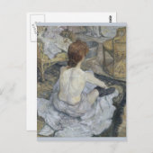 ルーセラトワレットバイアンリドゥトゥールーズロートレック ポストカード (正面/裏面)