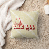 ルーセントルイスは表します クッション (ブランケット)