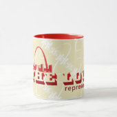 ルーセントルイスは表します マグカップ (中央)