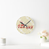 ルーセントルイスは表します ラウンド壁時計 (ホーム)