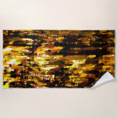 ルーゼズフォスカスデヴェラsobウマプラカデジェロ ビーチタオル (正面)