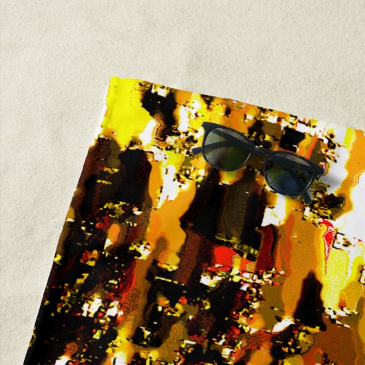 ルーゼズフォスカスデヴェラsobウマプラカデジェロ ビーチタオル (インサイチュ)