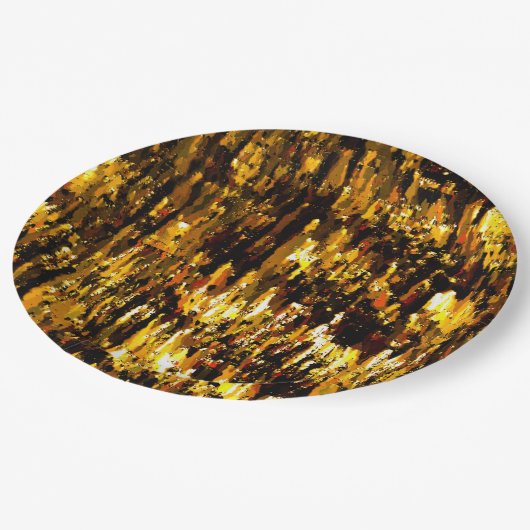 ルーゼズフォスカスデヴェラsobウマプラカデジェロ ペーパープレート (アングル)