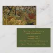 ルーソーのタイガーカスタム名刺 名刺 (正面/裏面)