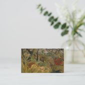 ルーソーのタイガーカスタム名刺 名刺 (スタンド正面)