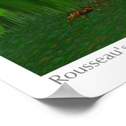 ルーソーの庭 ポスター (角)