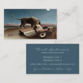 ルーソーの眠るジプシーカスタムの名刺 名刺 (正面/裏面)