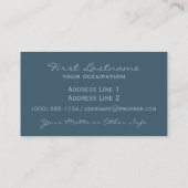 ルーソーの眠るジプシーカスタムの名刺 名刺 (裏面)