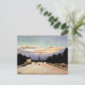 ルーソー – ザエッフェルタワー素晴らしアート ポストカード (スタンド正面)