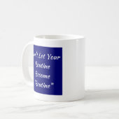 ルーチンをルーチンにさせない – Mug-A-Tuption コーヒーマグカップ (正面左)