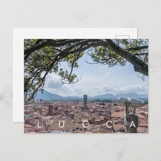 ルーッカのルーフトップス表示はがき ポストカード (正面/裏面)