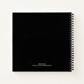 ルーツがかわいらし深い祈りの言葉ジャーナルである場合はピンク ノートブック (裏面)