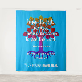 ルーツが深い・クリスチャン教会の場合 タペストリー