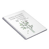 ルーツとウイングインスパイアの子育て引用文 ノートブック (右側)