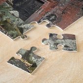 ルーツはテンプルタプロームカンボジアで栽培 ジグソーパズル (側面)