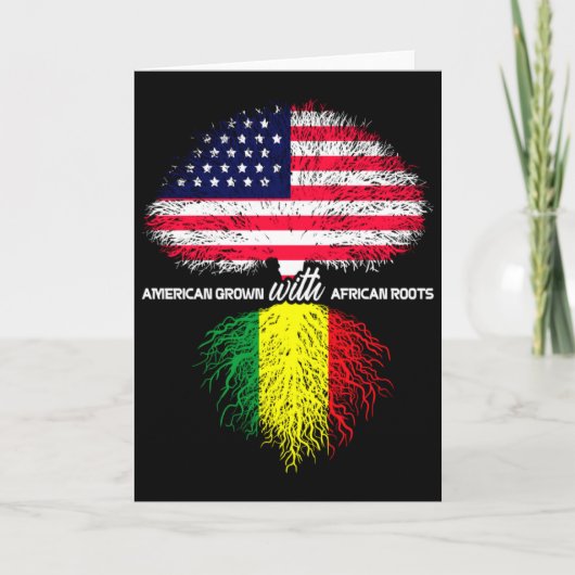 ルーツを忘れるな 黒いルーツ 黒い歴史 カード (正面)