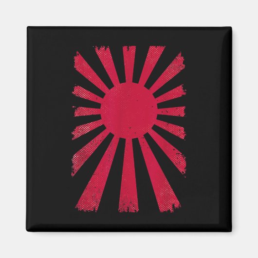 ルーツインペリアルジャパン男女旭日昇天 マグネット (正面)